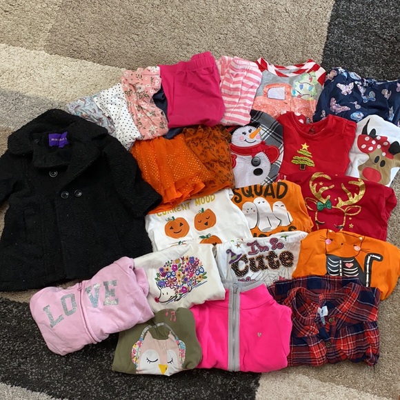 Carter's Other - HUGE toddler girl fall/winter/holiday bundle!